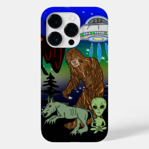 Coque Case-Mate iPhone Cryptid, OVNI, Big Foot, Chupacabra, Alien Mothman