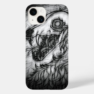 Coque Case-Mate iPhone Cryptide : Croquis de Wasset de neige