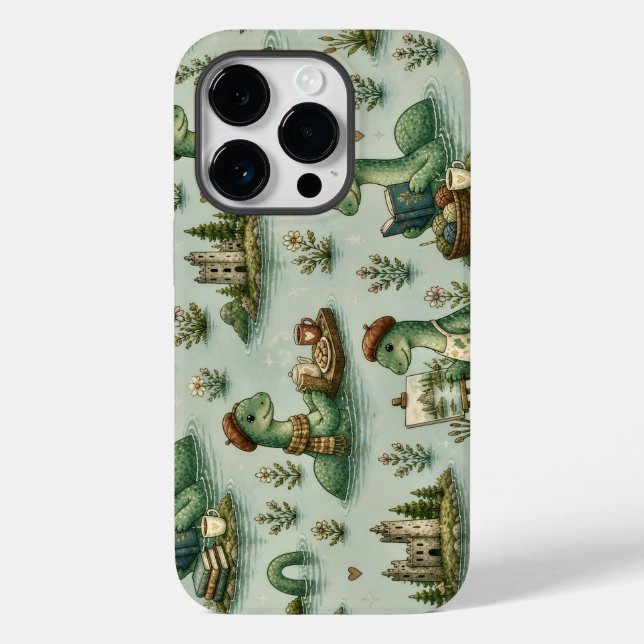 Coques Case-Mate iPhone Cryptides confortables Nessie Monstre du Loch Ness (Verso)