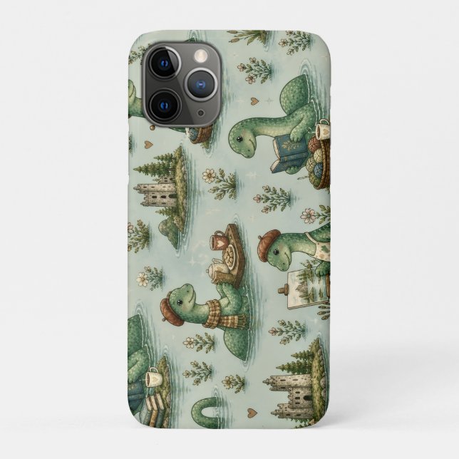 Coques Case-Mate iPhone Cryptides cosy Nessie Monstre du Loch Ness loisirs (Dos)