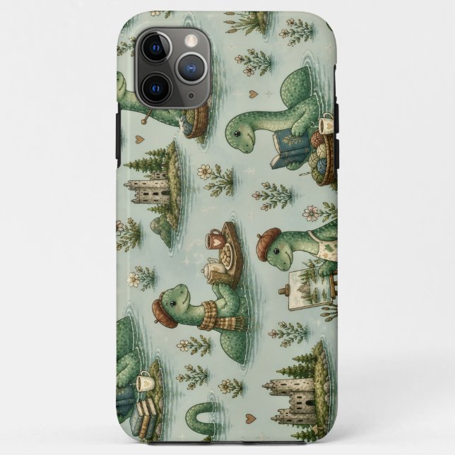Coques Case-Mate iPhone Cryptides cosy Nessie Monstre du Loch Ness loisirs (Dos)