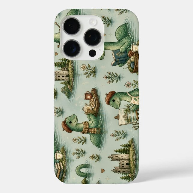 Coques Case-Mate iPhone Cryptides cosy Nessie Monstre du Loch Ness passe-t (Verso)