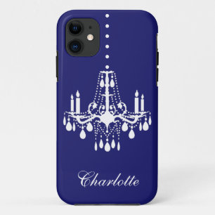 Coque iPhone 11 Crystal Chandelier iPhone 5 Coque-Mate indigo