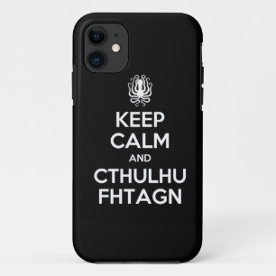Coque Case-Mate iPhone Cthulhu maintiennent calme et continuent le cas de