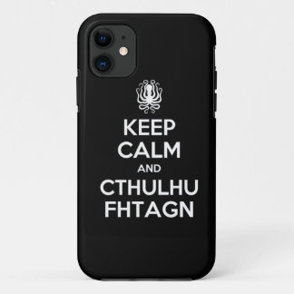 Coque Case-Mate iPhone Cthulhu maintiennent calme et continuent le cas de