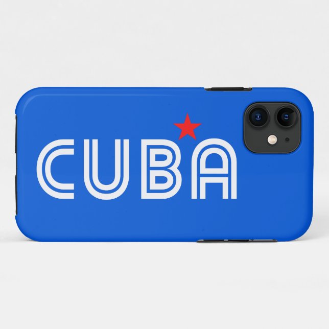 Coques Case-Mate iPhone Cuba Retro (Dos (Horizontal))