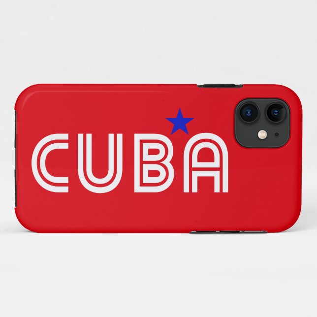 Coques Case-Mate iPhone Cuba Retro (Dos (Horizontal))