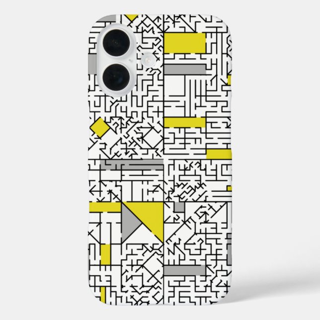 Coques Case-Mate iPhone Cubism Maze (Verso)