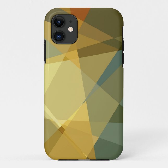 Coques Case-Mate iPhone Cubisme Abstrait Motif 2 (Dos)