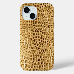 Coque Case-Mate iPhone cuir alligator sauvage peau de crocodile