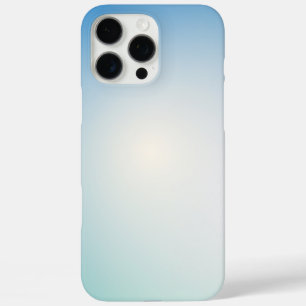 Coque iPhone 16 Pro Max Cuir bleu élégant