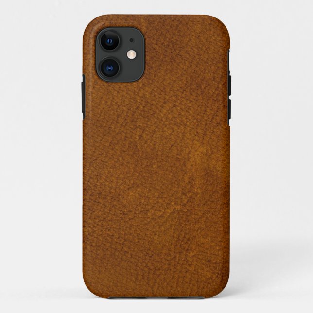 Coques Case-Mate iPhone Cuir Brown (Dos)