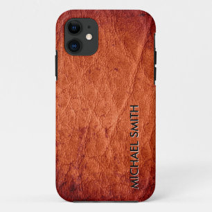 Coque iPhone 11 Cuir Brown