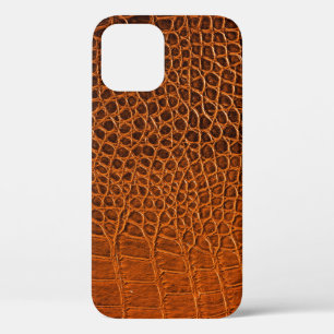Case-Mate iPhone Case Cuir de crocodile Brown