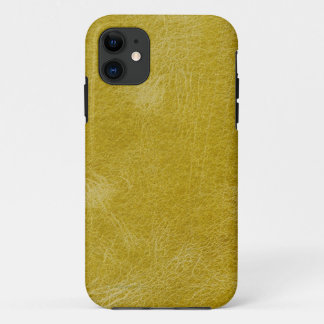 Coques Pour iPhone Cuir jaune