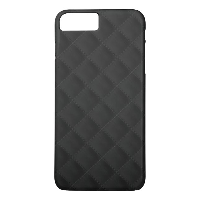 Coques Case-Mate iPhone Cuir piqué par noir (Dos)