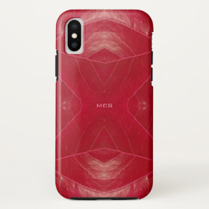 Coque Case-Mate iPhone Cuir rouge synthétique