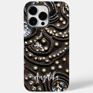 Coque Case-Mate iPhone Cuir synthétique élégant Abstrait Minimaliste