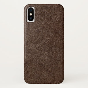 Coque Case-Mate iPhone Cuir texturé Brown