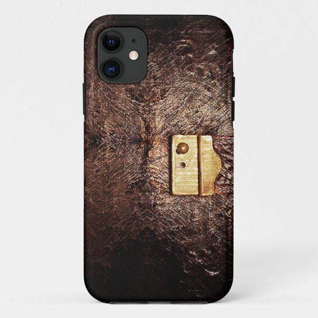 Coques Case-Mate iPhone Cuir vintage (Dos)