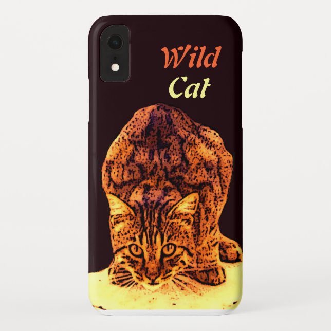 COQUES Case-Mate iPhone CUISINE WILD CAT (Dos)