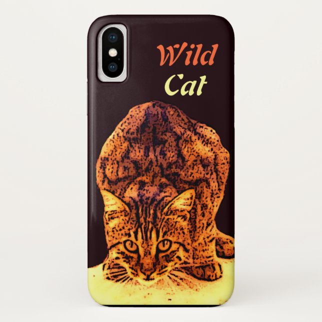 COQUES Case-Mate iPhone CUISINE WILD CAT (Dos)