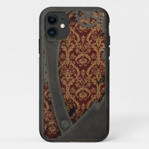 Coque iPhone 11 Cuivre de Steampunk