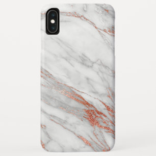 Case-Mate iPhone Case Cuivre Monomgramme or et blanc Rose fille