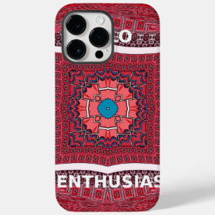 Coque Pour Pour iPhone 14 Pro Max Culture traditionnelle sindhi Ajrak Art Motif Impr