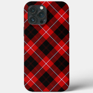 Case-Mate iPhone Case Cunningham Tartan rouge noir
