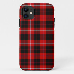 Case-Mate iPhone Case Cunningham Tartan rouge noir