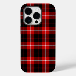 Coque Case-Mate iPhone Cunningham Tartan rouge noir