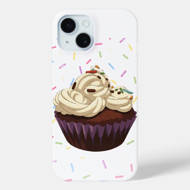 Coques Case-Mate iPhone cup cake (Verso)