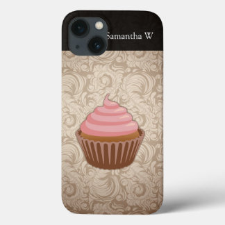 Etui iPhone Case-Mate Cupcake rose/Brown