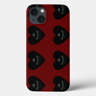 Case-Mate iPhone Case cupcake rouge sang noir