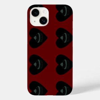 Coque Case-Mate iPhone cupcake sang rouge noir