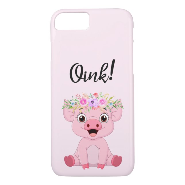 Coques Case-Mate iPhone Cupide Oink Pig Lover (Dos)