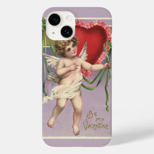Coque Case-Mate iPhone Cupidon de la Saint-Valentin victorienne vintage a