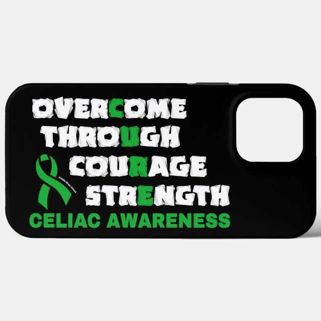 Coques Case-Mate iPhone CURE...Celiac (Verso (horizontal))