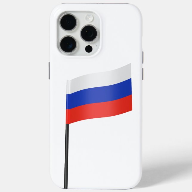 Coques Case-Mate iPhone cure-dents avec drapeau russe (Verso)