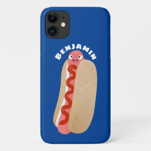 Case-Mate iPhone Case Curieux hot dog Weiner dessin animé