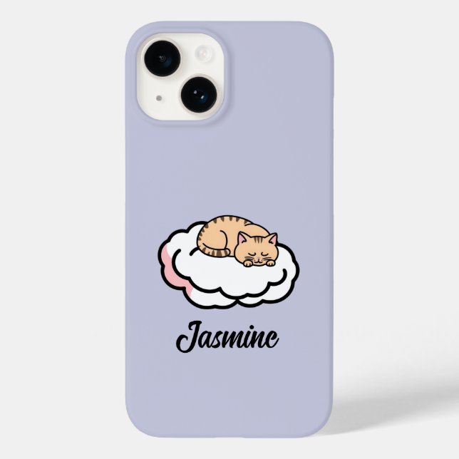 Coques Case-Mate iPhone Curling Chubby Personnalisé - Cute (Verso)