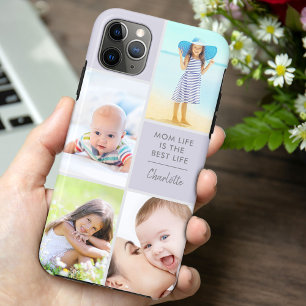 Case-Mate iPhone Case Custom 4 Photo La vie de maman est la meilleure vi