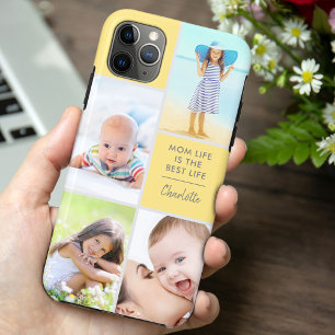 Case-Mate iPhone Case Custom 4 Photo Maman La vie est la meilleure vie J