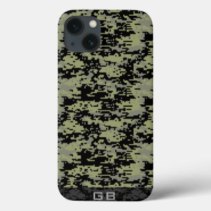 Coque Case-Mate iPhone Custom Didgital Camo Monogram