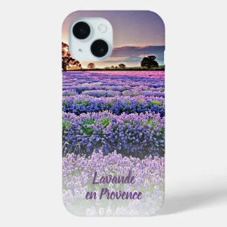 Coque Case-Mate iPhone Custom Lavande En Provence Coucher De Soleil Photo
