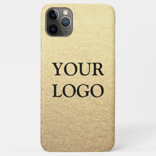 Case-Mate iPhone Case Custom Simple Clean Gold Business Votre logo ici