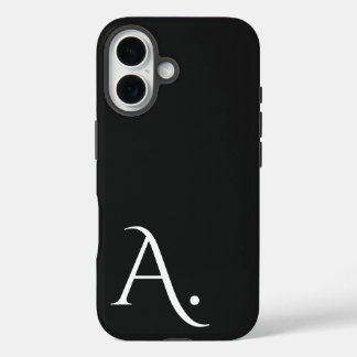 Coque Pour iPhone 16 Custom with Initial Name