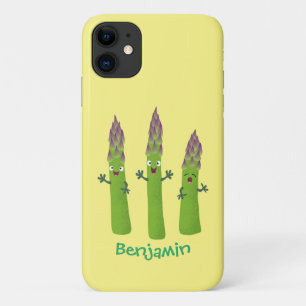 Case-Mate iPhone Case Cute asperges chantant un trio végétal dessin anim