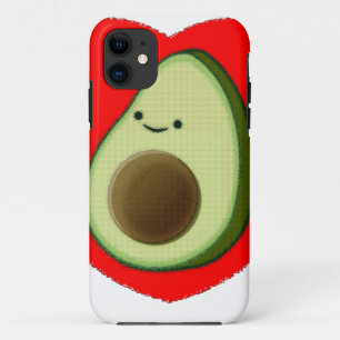 Etui iPhone Case-Mate Cute Avocado Dans Le Coeur Rouge